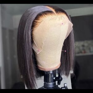 12 inch Brazilian 13x4 Bob Human Hair Wig